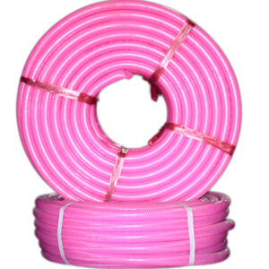 Ống Nhựa Lưới Dẻo PVC Hồng